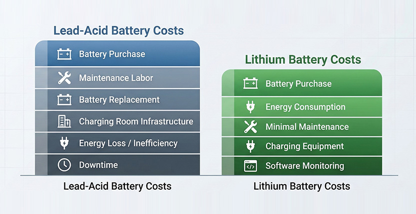 Choosing a Forklift Battery Based on Your Operation