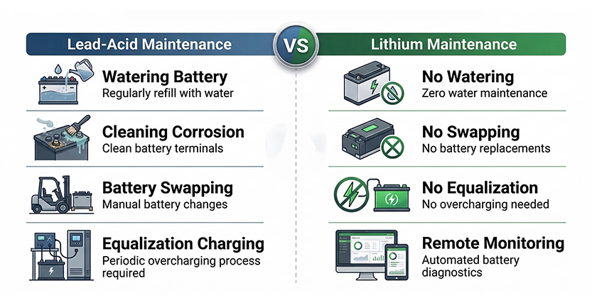 Forklift Battery Maintenance 