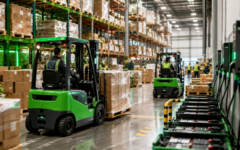 Peak Season Prep With Forklift Batteries for Holiday Warehouse Demand